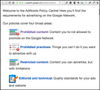 Furture policies of Google Adwords in plain English.