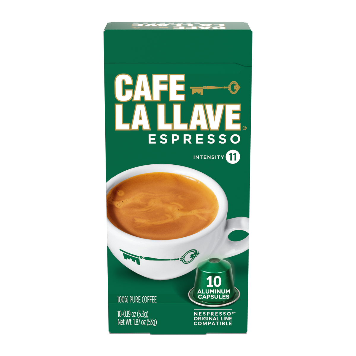 Cafe La Llave Capsules- 10 count. – Don Francisco's