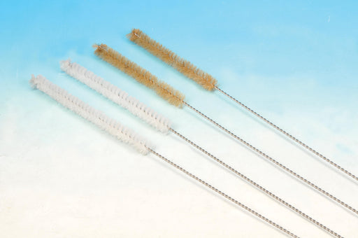 Brush Burette - Bristle, on stainless steel wire handle, for burette cap. 100ml, head Dia 25mm, length 915mm