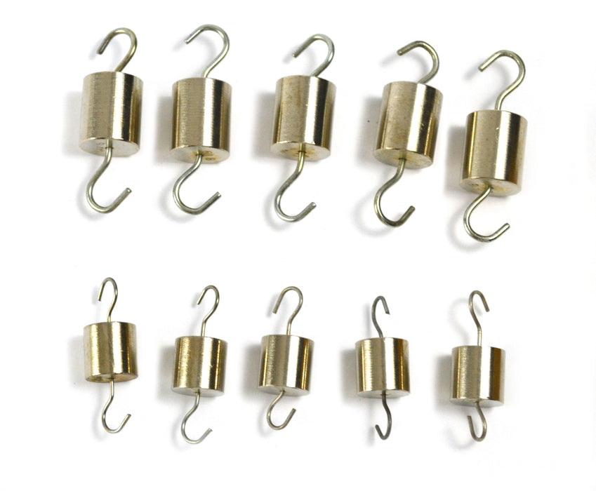 Weights - Hooked, Steel, capacity 375gm.