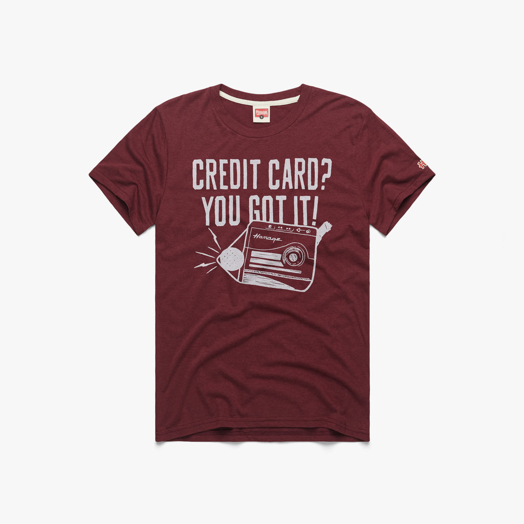 Credit Card? You Got It! | Retro Holiday Movie T-Shirt – HOMAGE