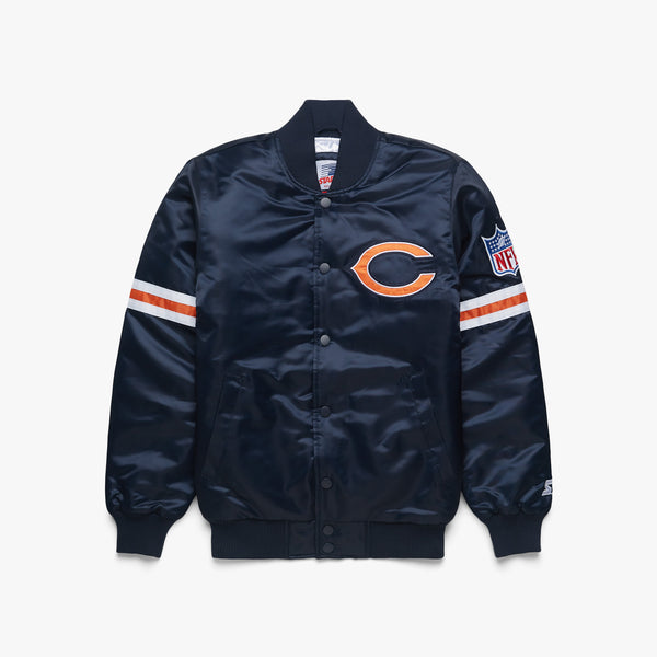 CHICAGO BEARS ALL LEATHER JACKET (4x-5x) At The Mister Shop Since 1948