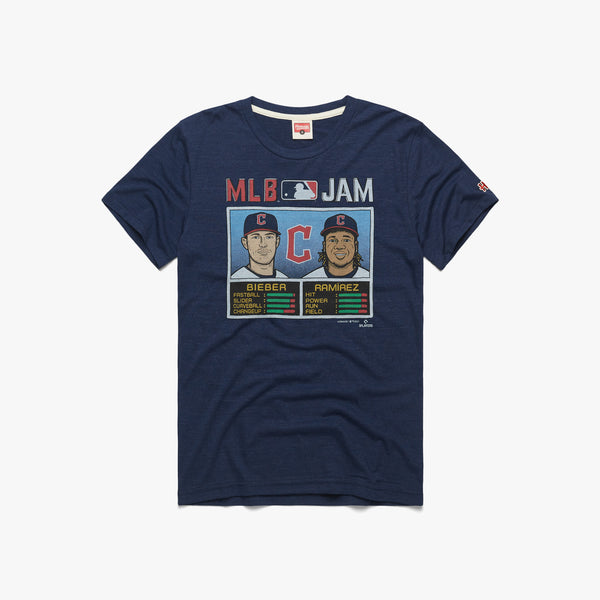 Men's Homage Bo Bichette & Vladimir Guerrero Jr. Royal Toronto Blue Jays MLB Jam Tri-Blend T-Shirt Size: Small