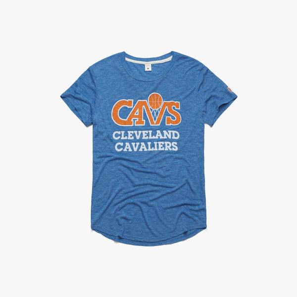 blue and orange cavs shirt