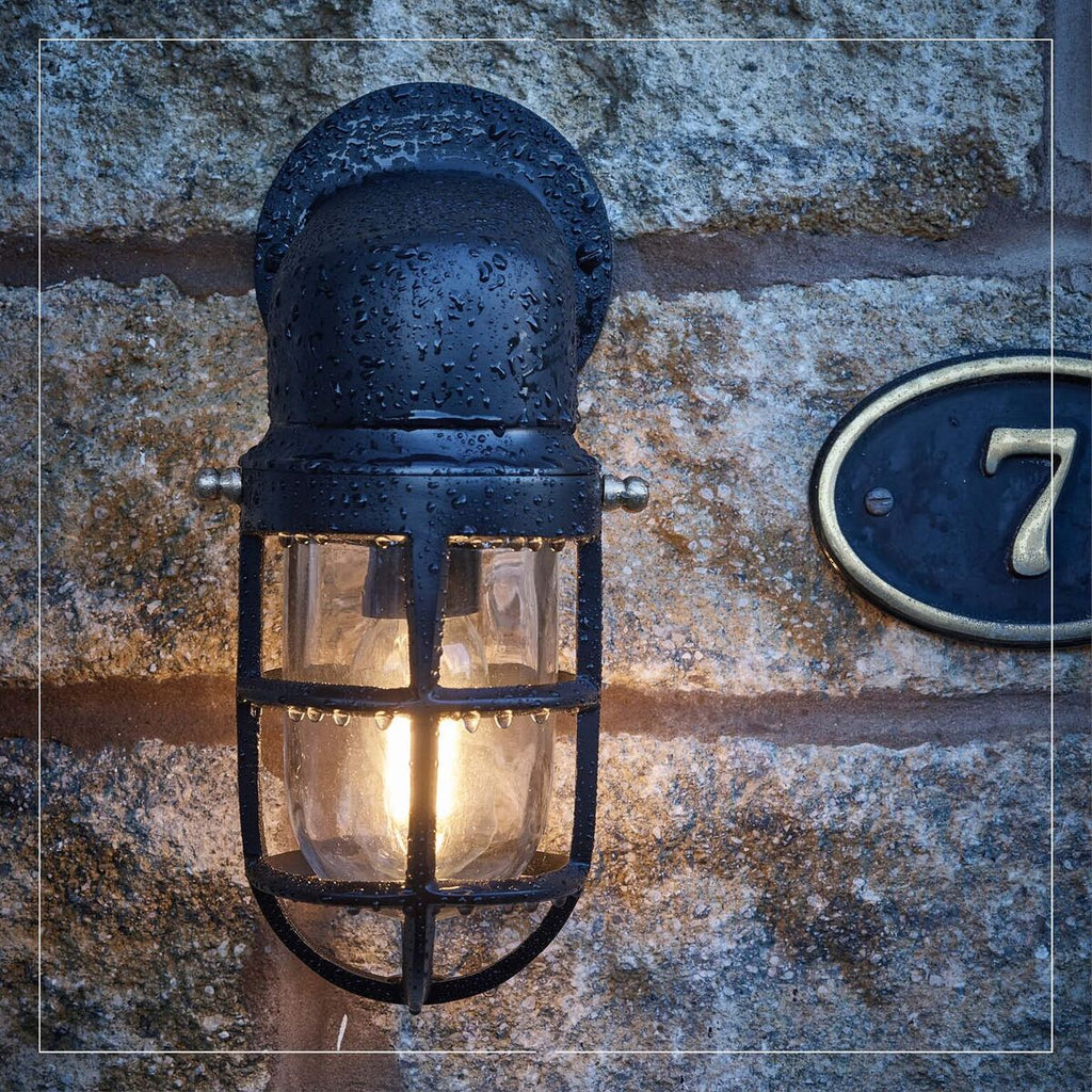 An example of our vintage outdoor light fixtures 