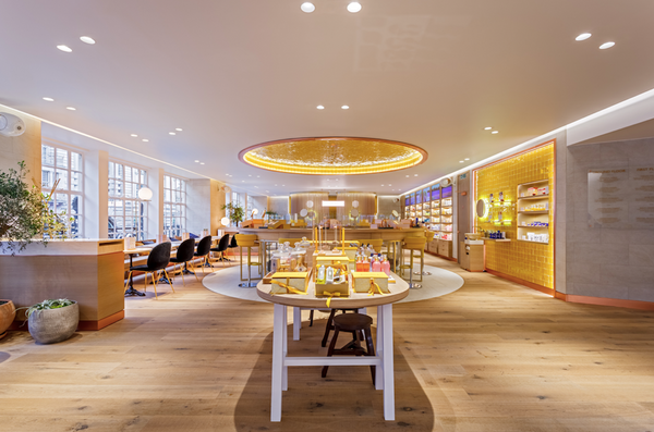 L’occitane retail interior design