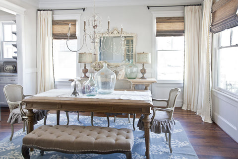 dining room filled with vintage decor