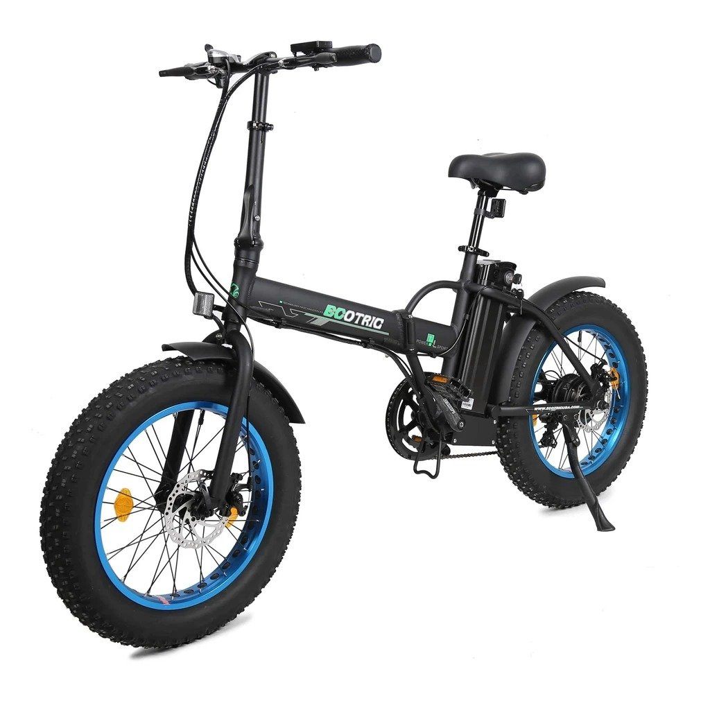 ecotric 500w fat tire electric bike