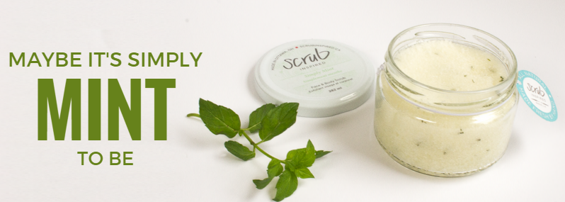 Simply Mint Benefits Scrub Inspired