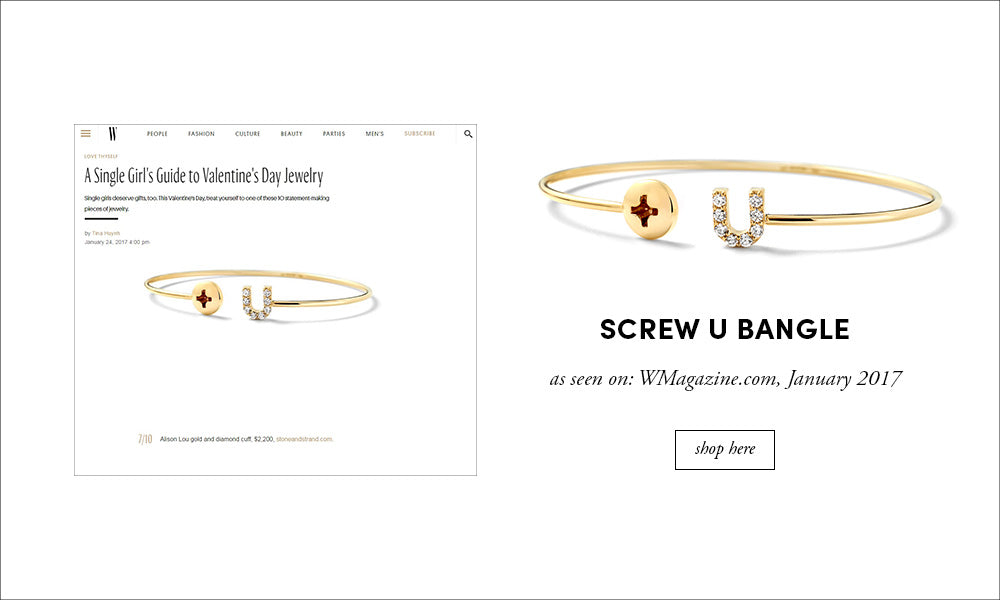 W Magazine: Screw U Bangle