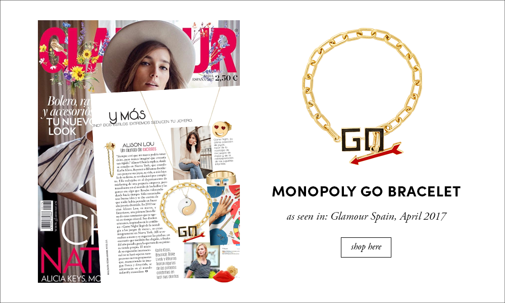 Glamour Spain: Go: Monopoly Go Bracelet