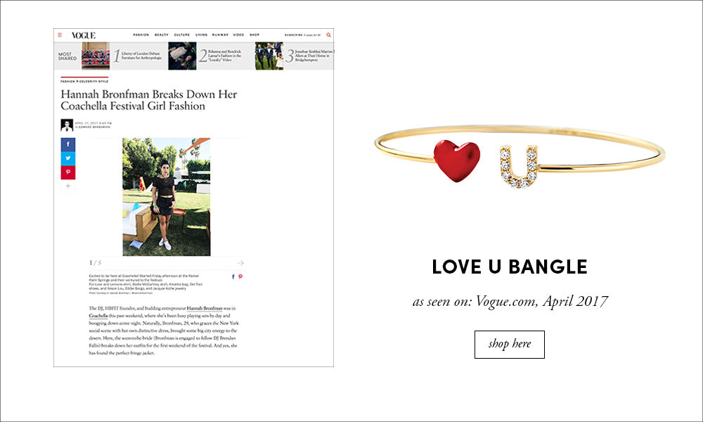 Vogue: Love U Bangle