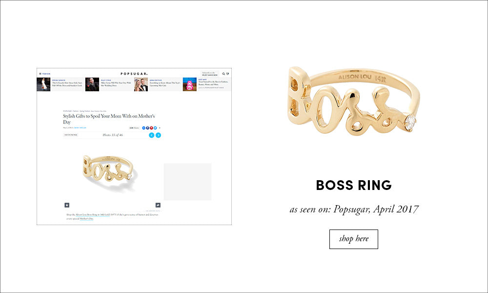 PopSugar: Boss Ring