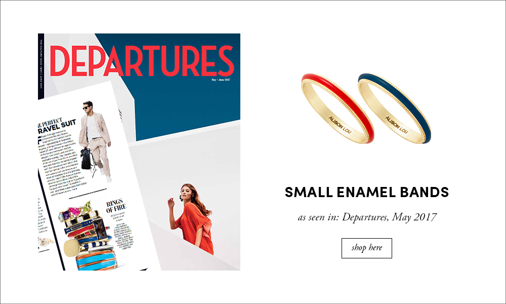 Departures: Small Enamel Band