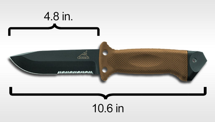Survival Knife - Approximately 10 inches (Gerber 22-01400)