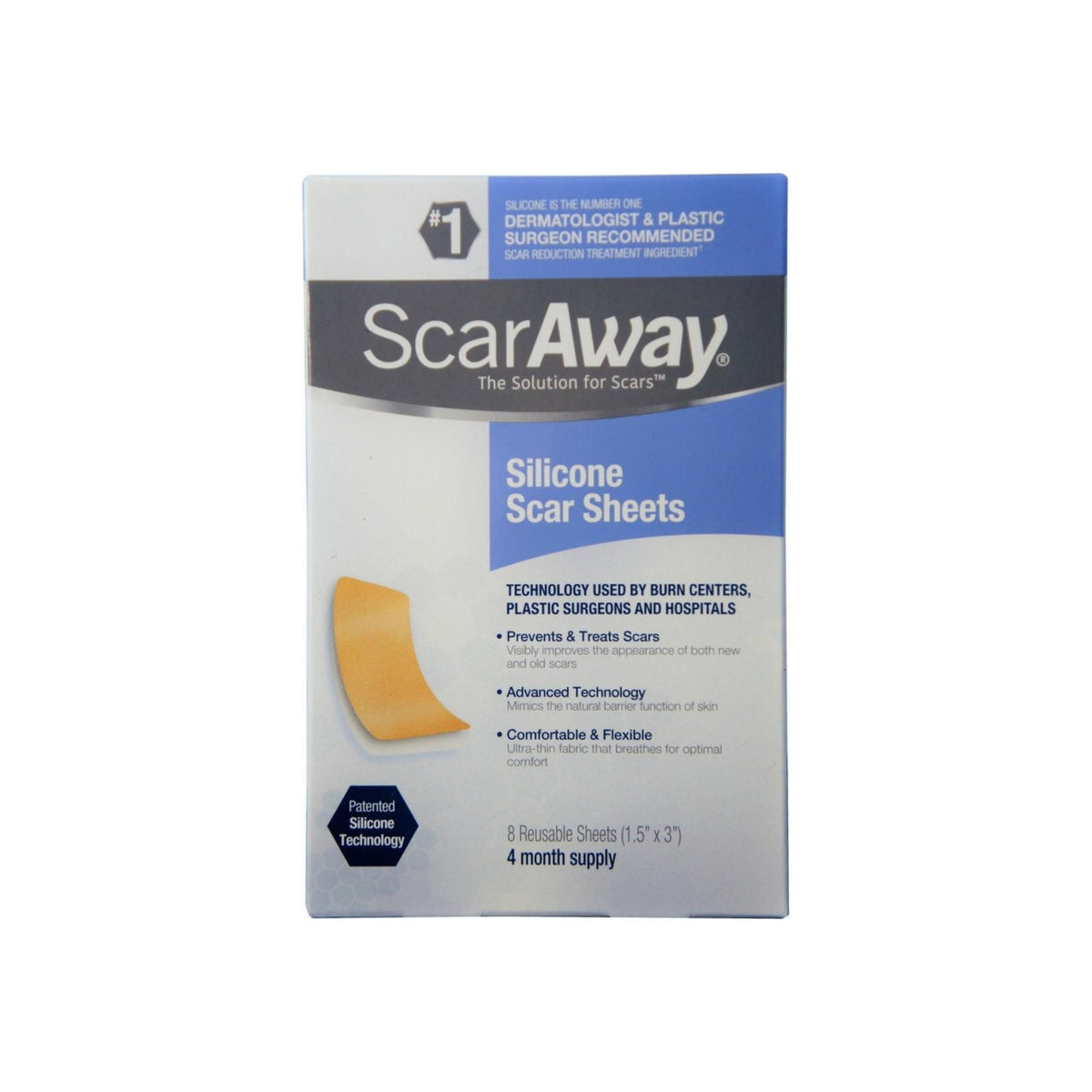 silicone scar sheets