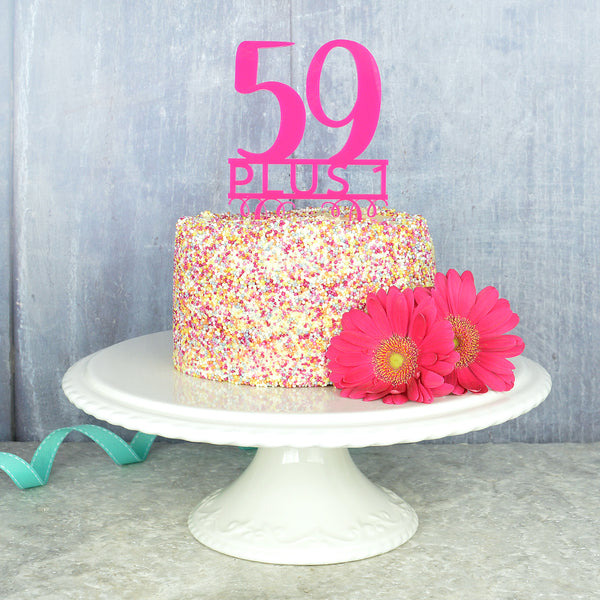 When 60th Birthday Cake Toppers