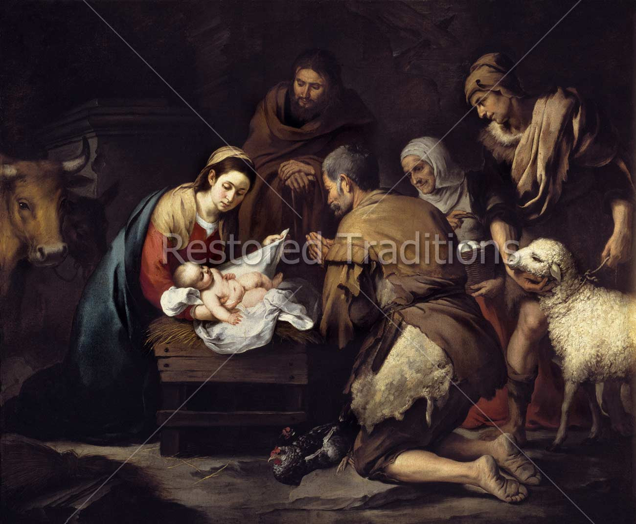 famous nativity paintings