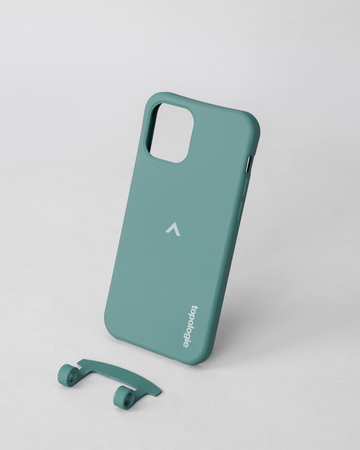 Phone Cases Dolomites Case Teal iPhone 12 / 12 Pro