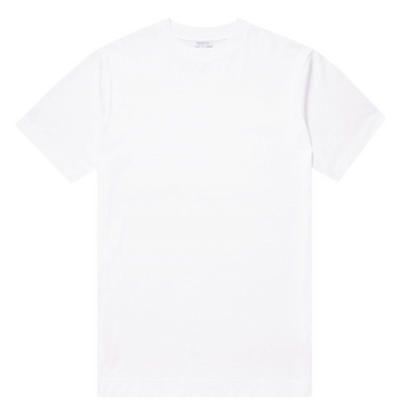 SS Mock Neck T-Shirt White