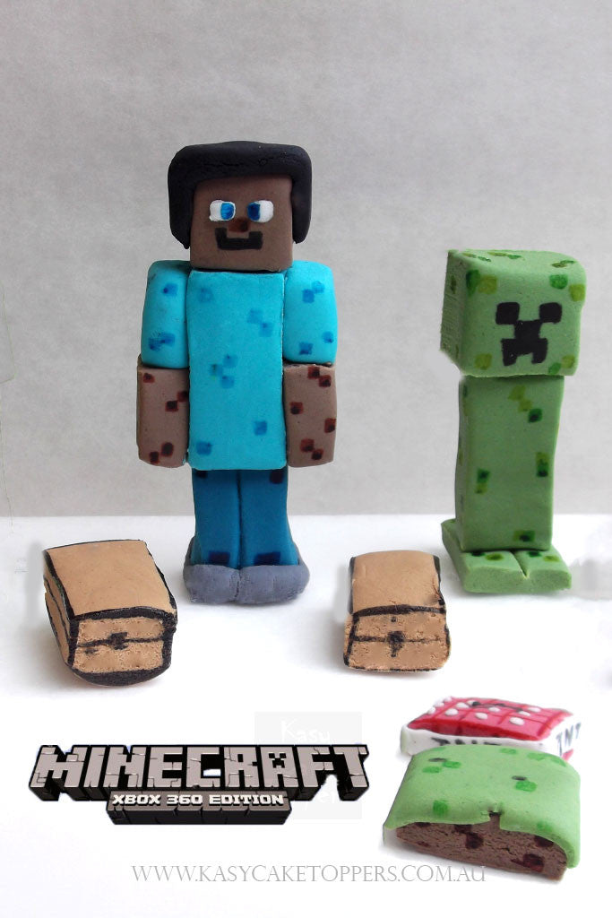 Minecraft Cake Toppers Perth