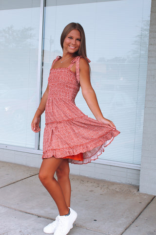 Moderate Simplicity Dress - White