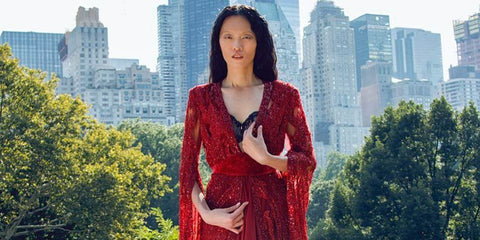 Ling Tan braves NYC storm for this Marie Claire exclusive