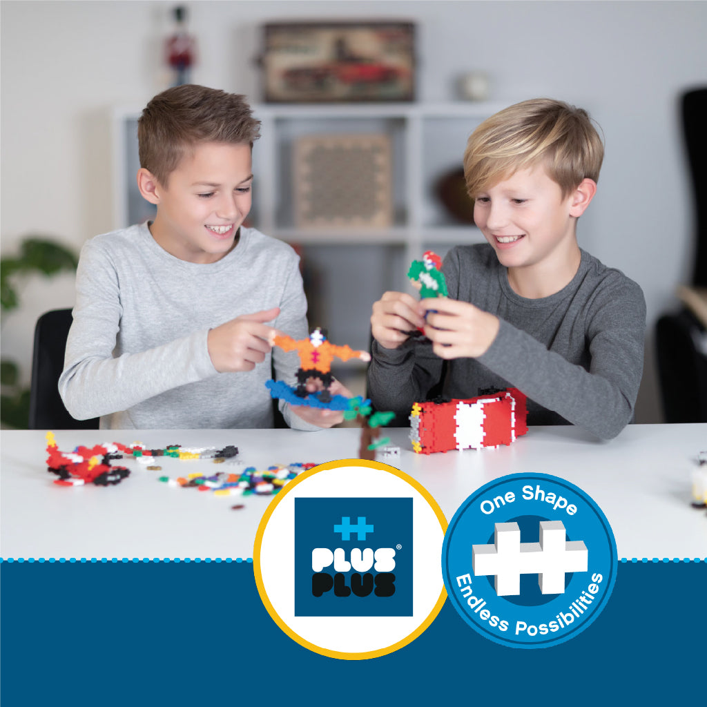 Plus-Plus: award-winning, educational STEM construction toy brand designed and made in Denmark.
