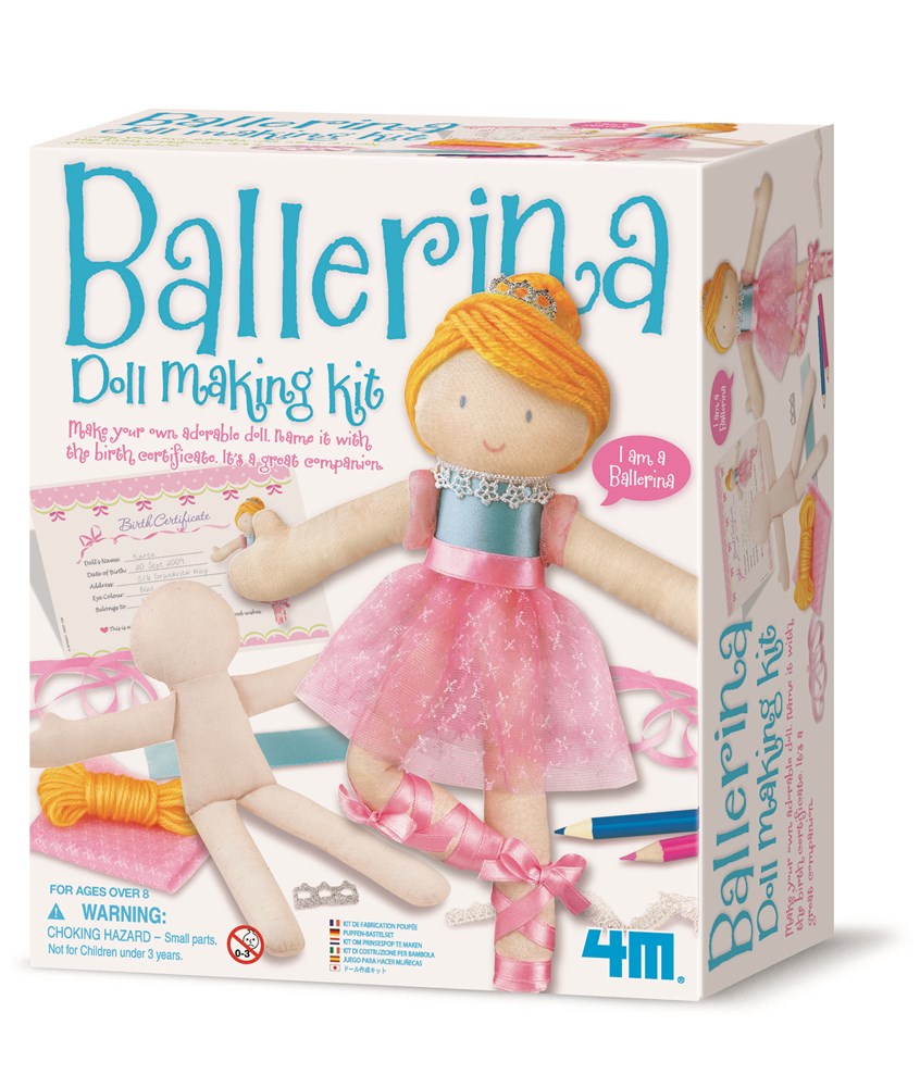 4M - Ballerina Doll Making Kit