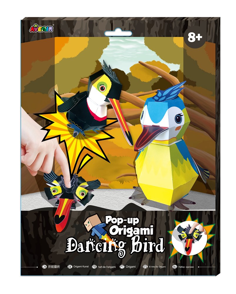Avenir - Pop-Up Origami - Dancing Bird