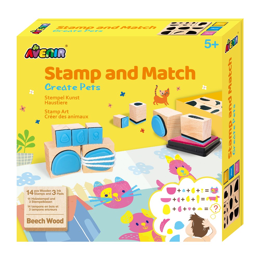 Avenir - Stamp & Match - Create Pet