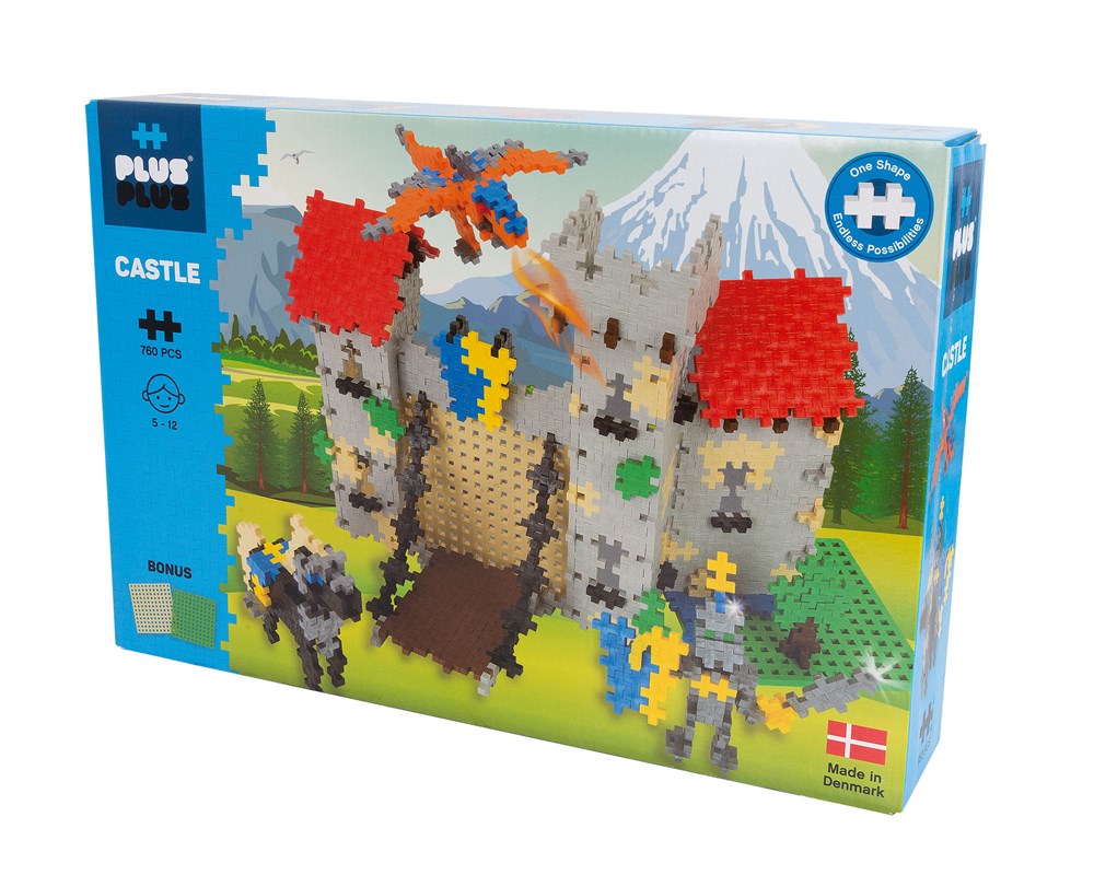 Plus-Plus - Basic Castle - 760 pcs