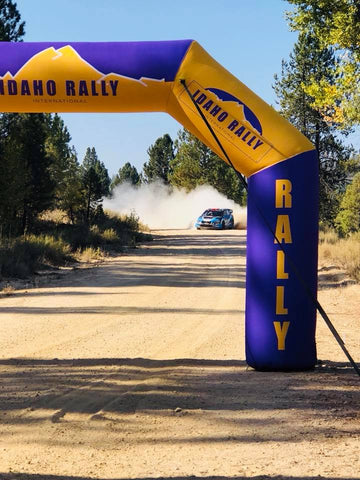 inflatable arch for running events