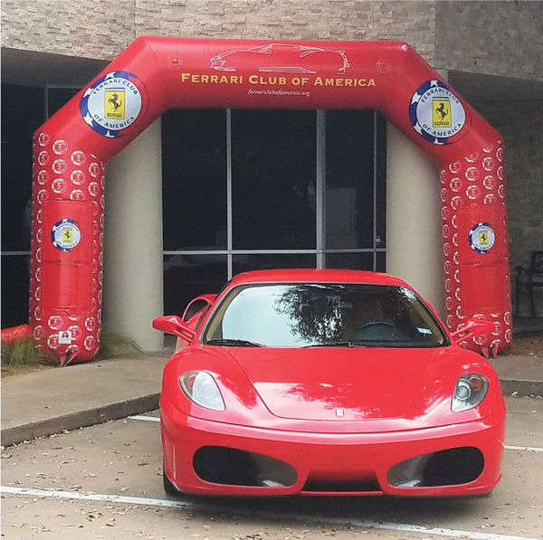MVP Visuals Ferrari Custom Inflatable Arch