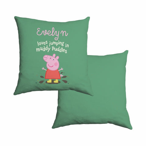 Muddy Puddles Soft-touch faux suede Cushion