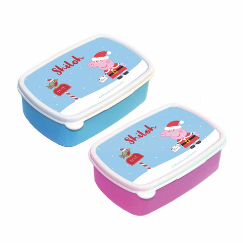 Santa Post Box Lunch Box