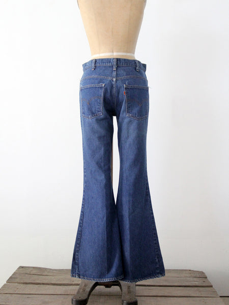vintage Levis 684 bell bottom jeans, 33 