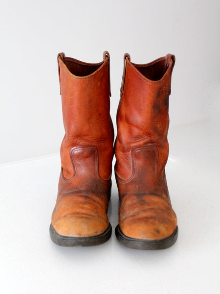 red wing pull on boots