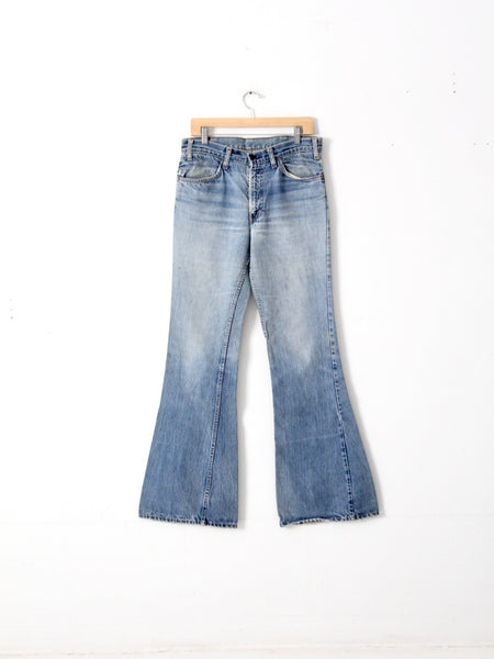 vintage Levis 584 flare leg jeans, 34 x 