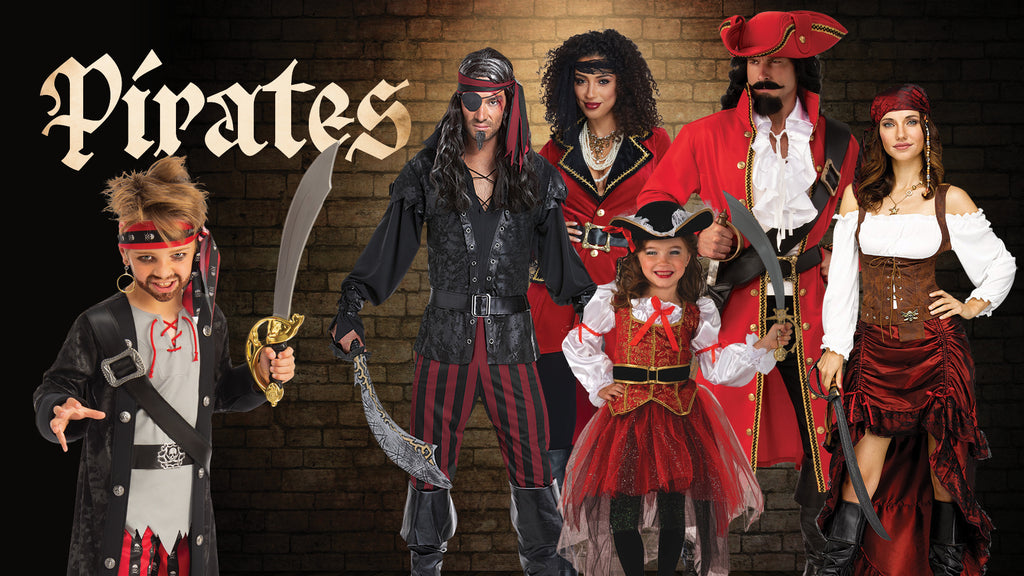 Pirates Halloween Costume themes for families