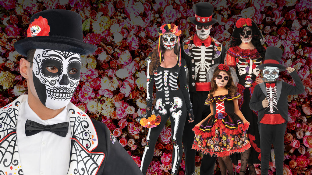 Day of the Dead Halloween Costume themes for families
