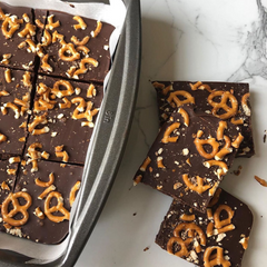 Pretzel Fudge Bees Knees