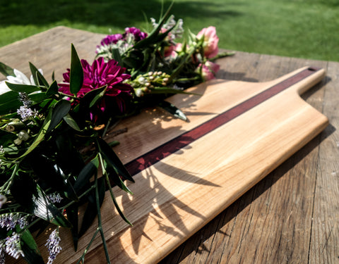 montana wildflower wedding gifts rustic shabby chic breadboard wooden cuttingboard