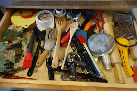 Organize utensil drawer