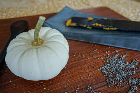 pumpkin pie chia seed healthy pudding