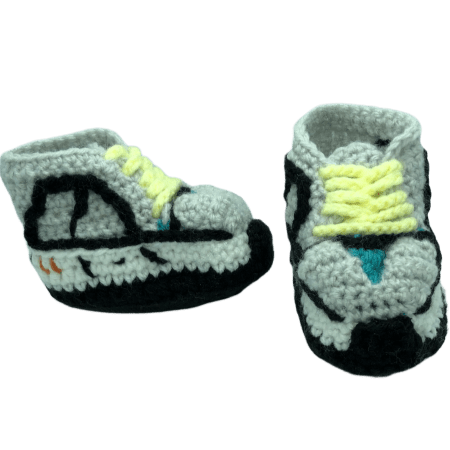 crochet yeezy baby shoes