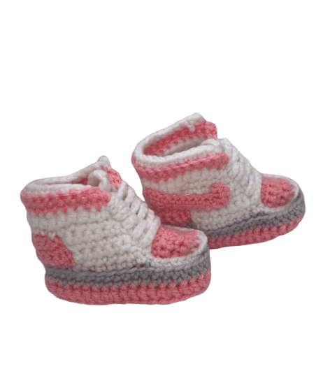 newborn pink shoes