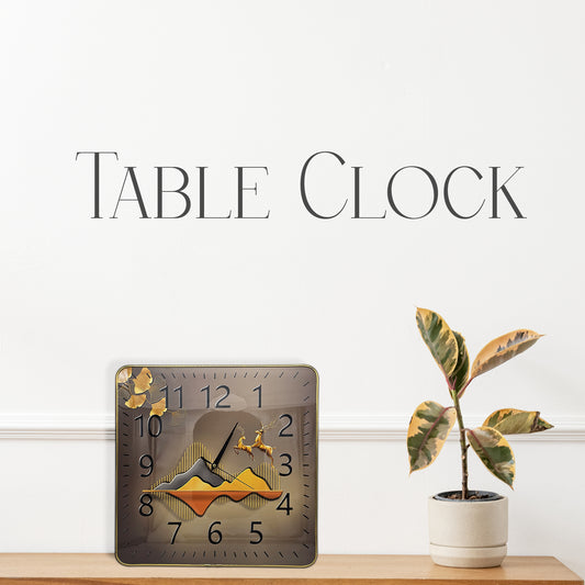 Silent Table Clock