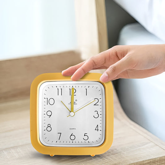 Small Alarm Clock for Students & Children -Ticking Sound
