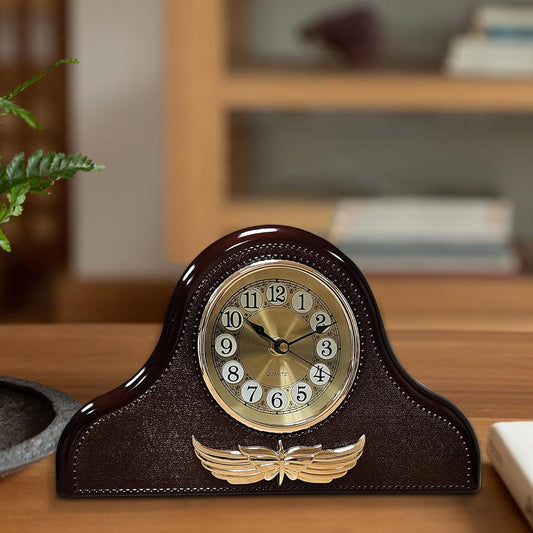 Desk clock Mantel Clock Table Clock for Living Room Decor - Application Image
